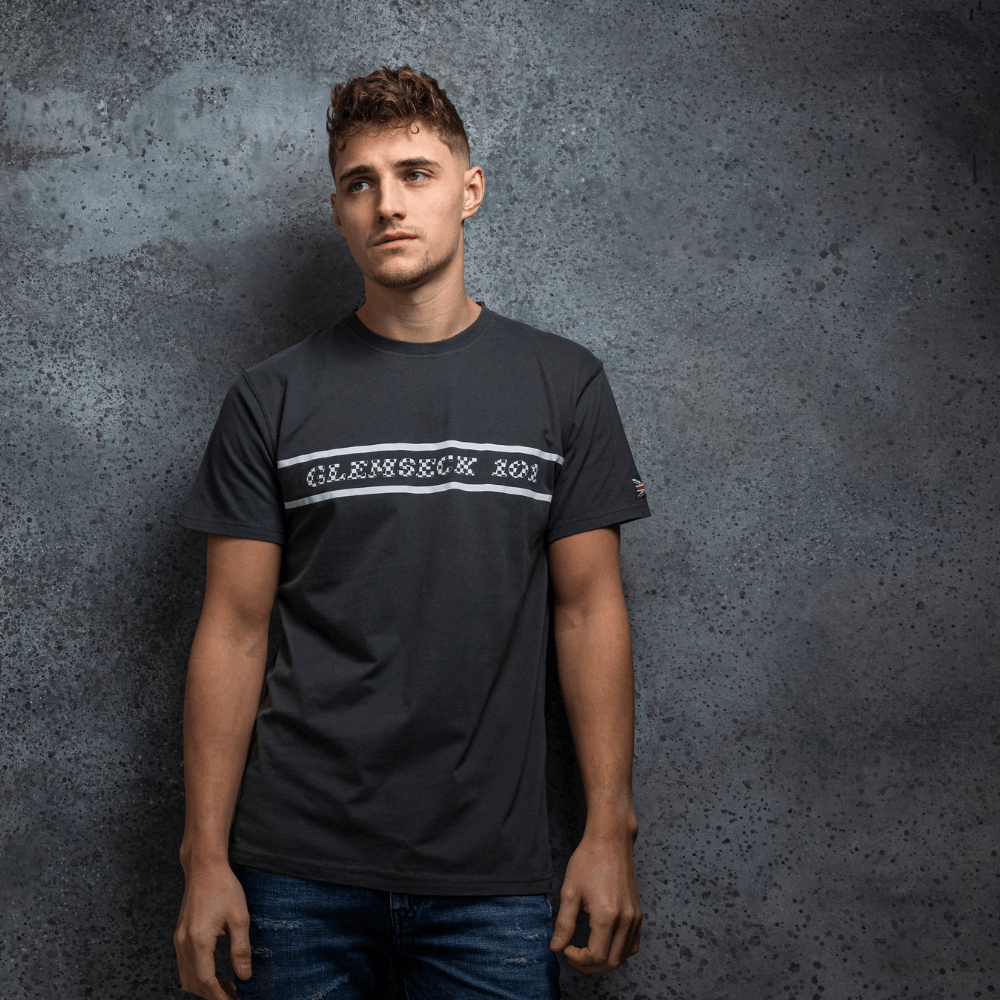 Glemseck Chequer (Mens) T-Shirt - Red Torpedo