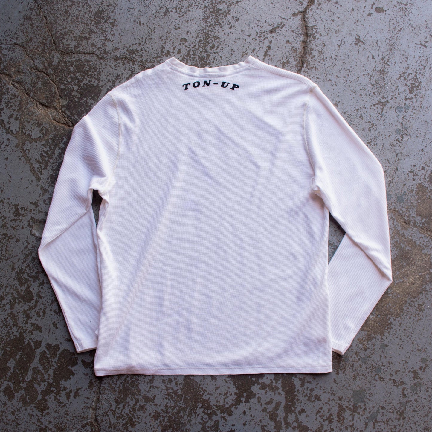 TUC Cafe Racer (Mens) Waffle Vintage White - Red Torpedo
