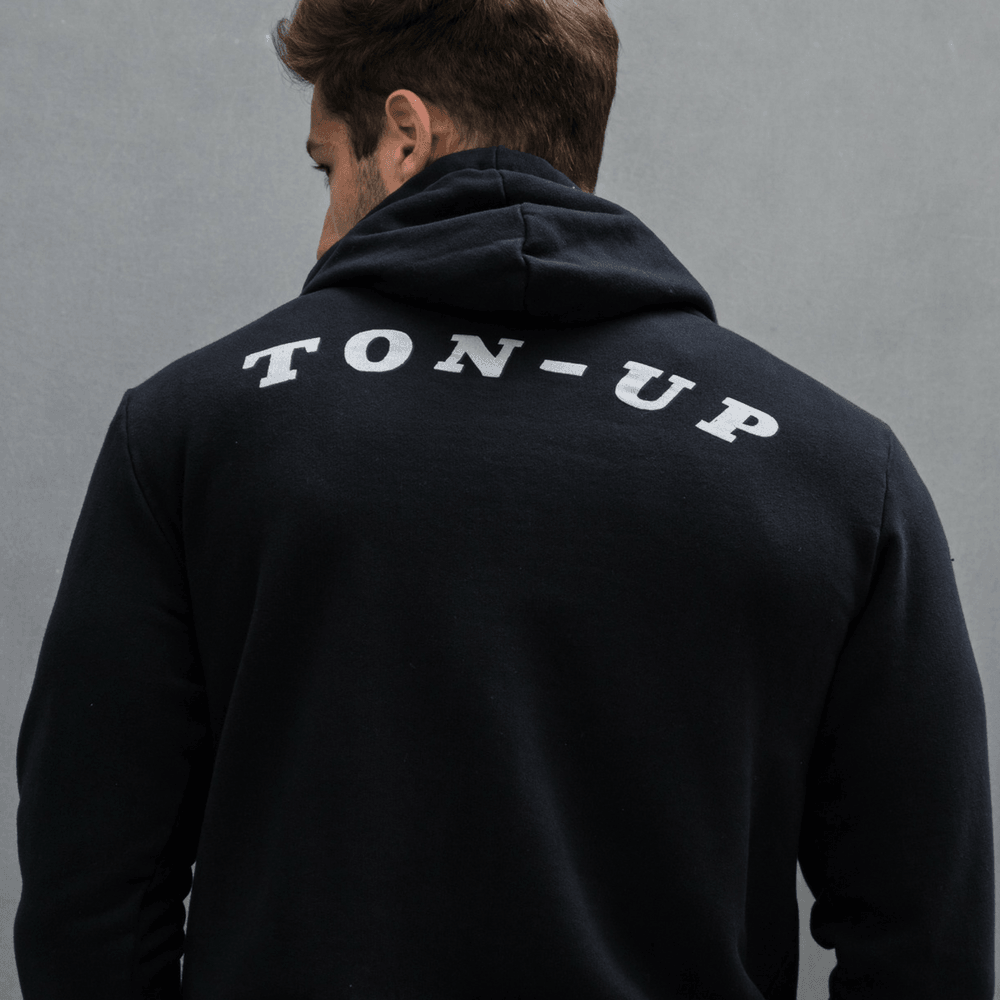 Ton Up Clothing Burnin Rubber (Mens) Zipper - Red Torpedo