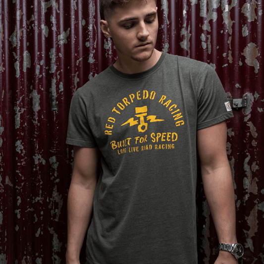 Red Torpedo Piston Bolt (Mens) T-Shirt - Red Torpedo