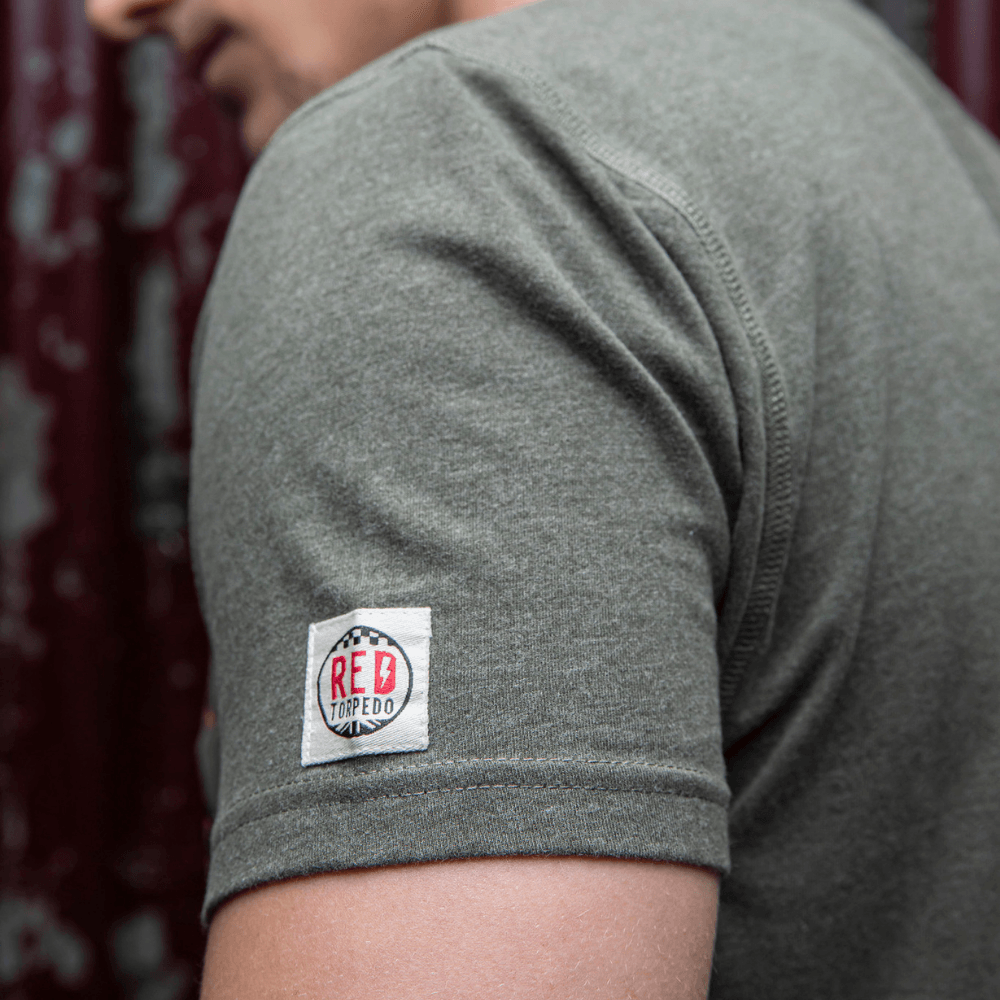 Red Torpedo Piston Bolt (Mens) T-Shirt - Red Torpedo