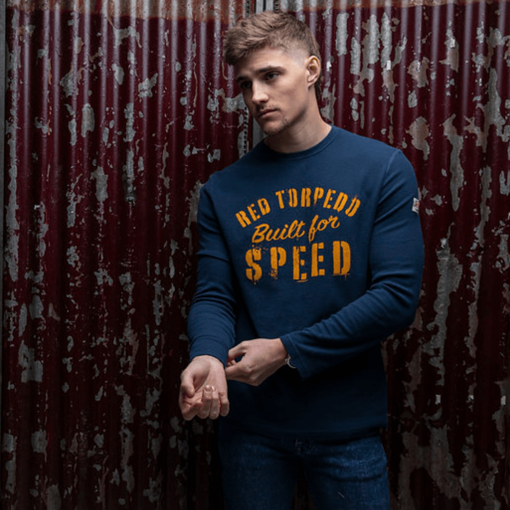 Red Torpedo BFS-Clean (Mens) Waffle Top - Red Torpedo