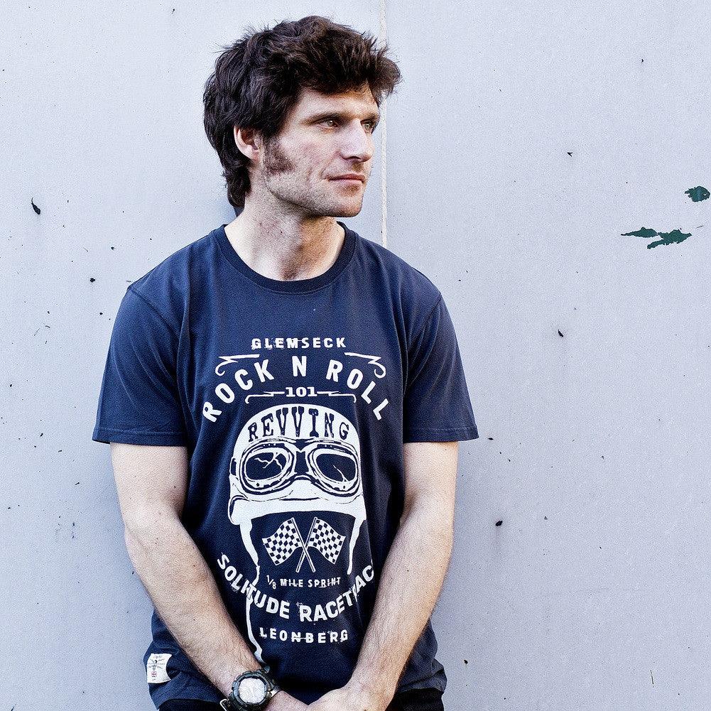 Glemseck Rock 'n' Rev (Mens) T-Shirt - Red Torpedo