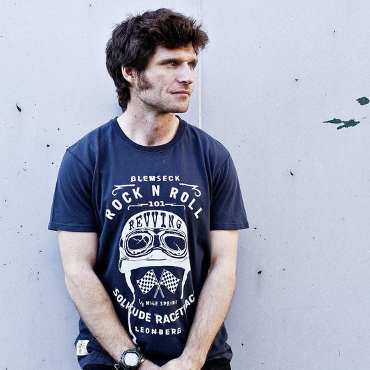 Glemseck Rock 'n' Rev (Mens) T-Shirt - Red Torpedo