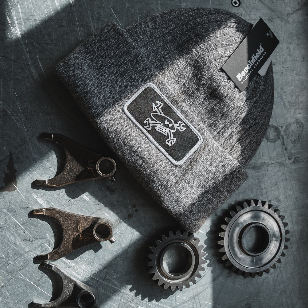 Guy Martin Spannerskull Grey Beanie