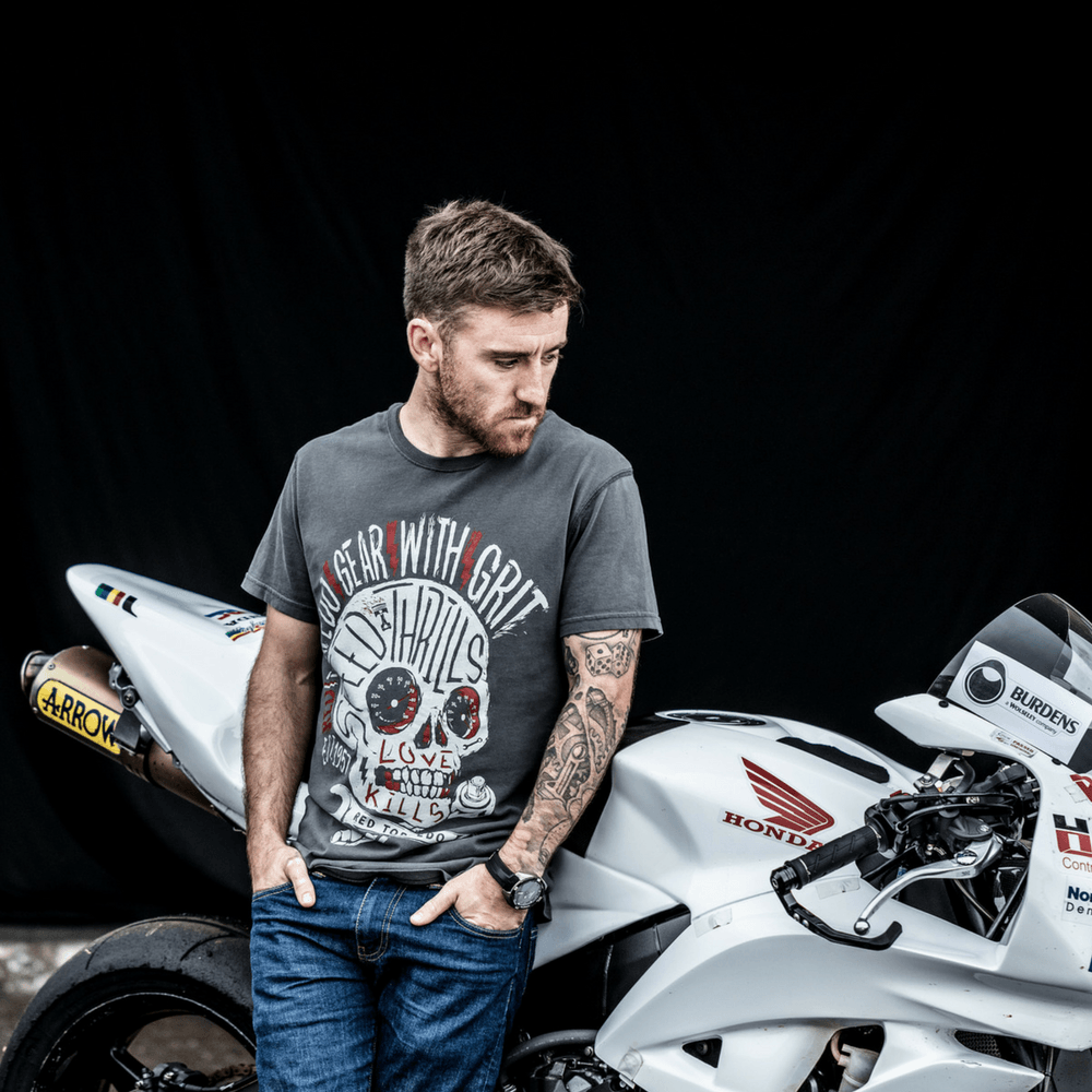 Speed Punk (Mens) T-Shirt - Red Torpedo