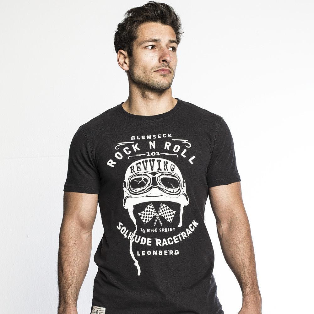 Glemseck Rock 'n' Rev (Mens) T-Shirt - Red Torpedo