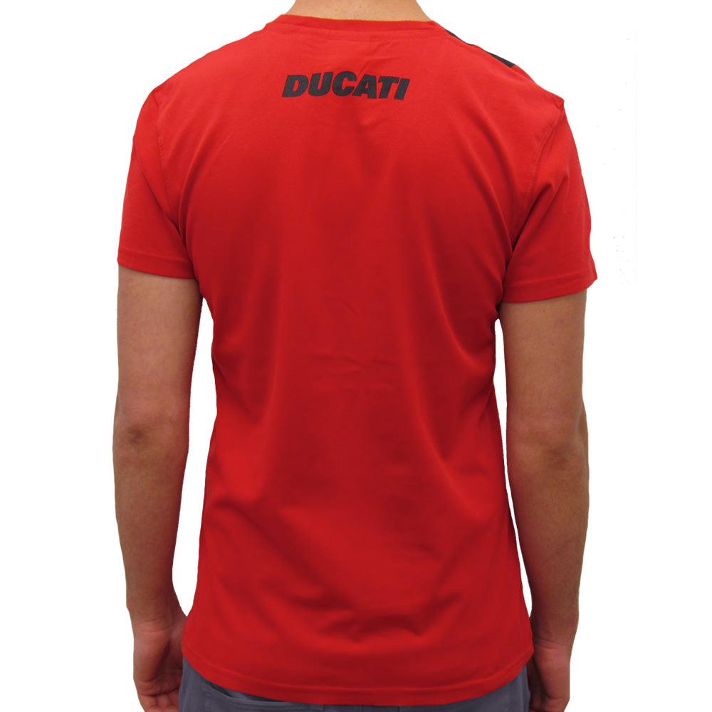 Ducati 848 (Mens) SS T-Shirt - Red Torpedo