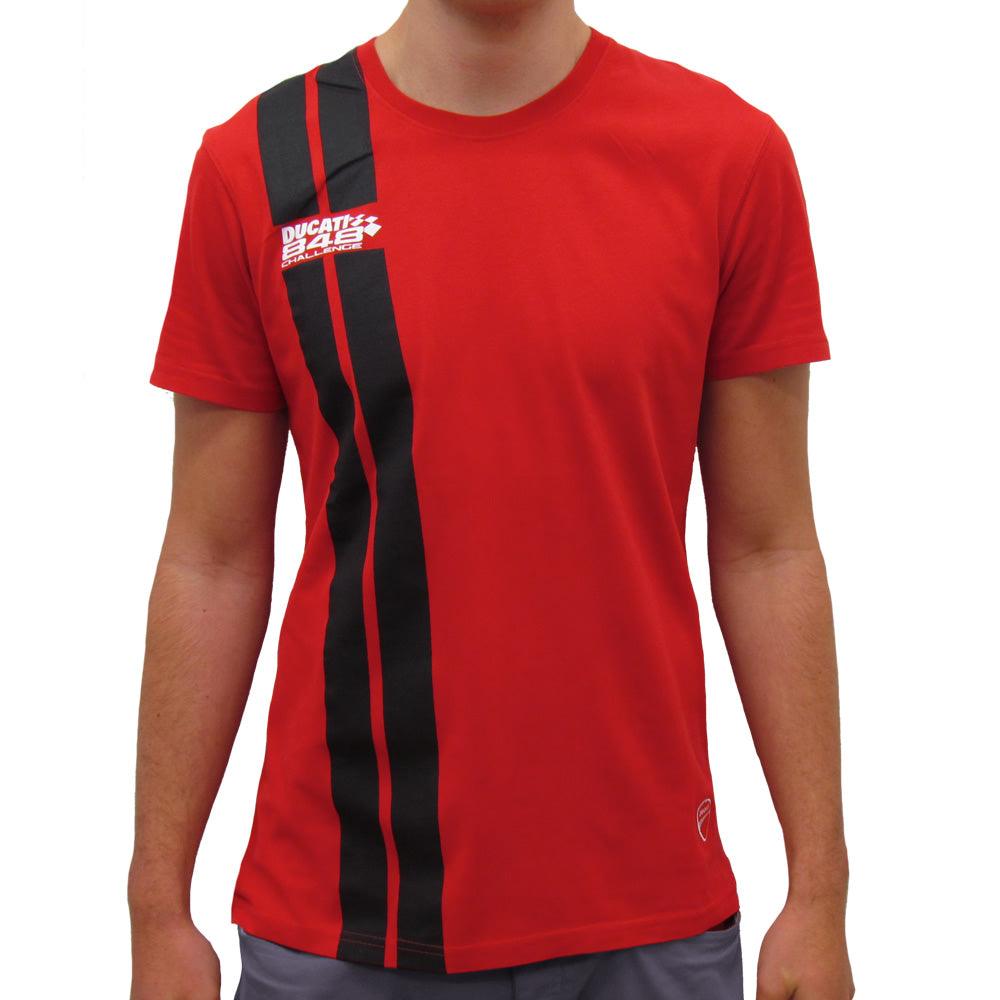 Ducati 848 (Mens) SS T-Shirt - Red Torpedo