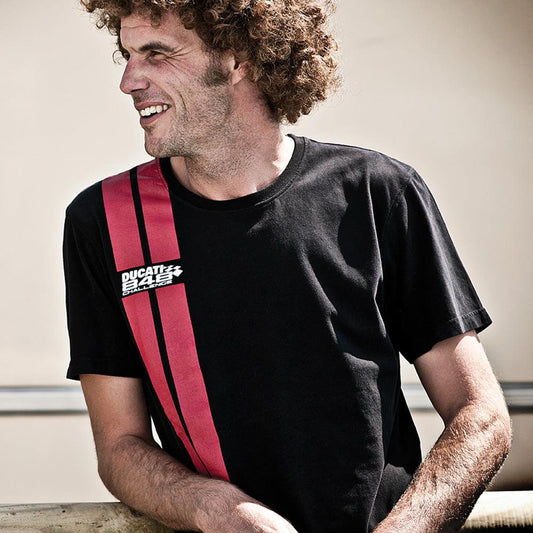 Ducati 848 (Mens) SS T-Shirt - Red Torpedo
