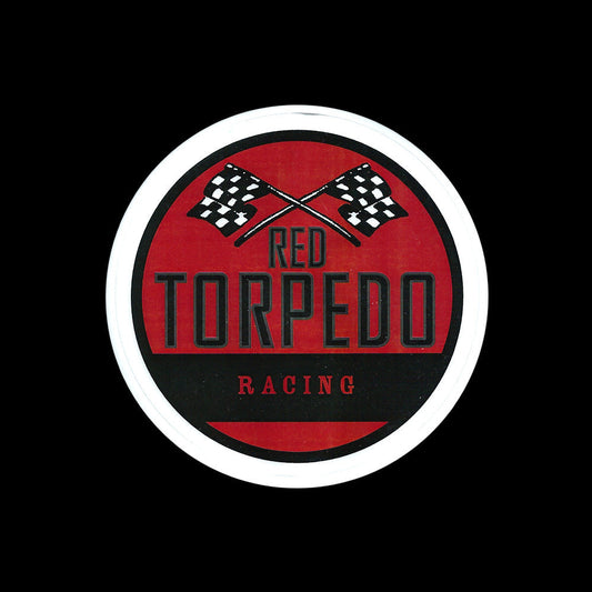 Red Torpedo Racing Sticker