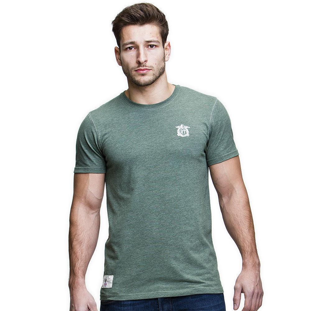 RT Crest (Mens) T-Shirt - Red Torpedo